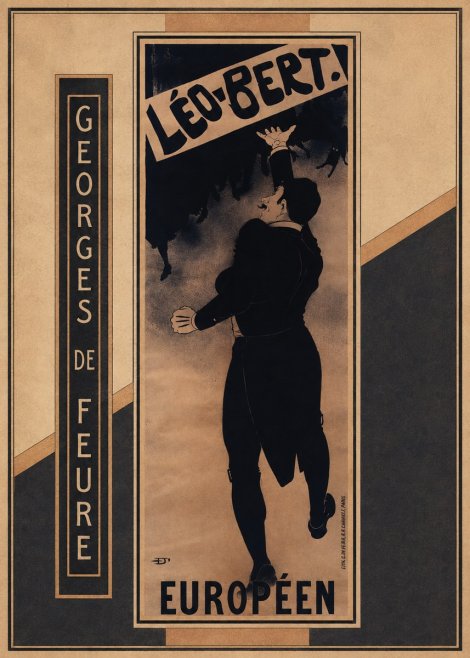 Georges de Feure Léo-bert. Européen No2 - Póster