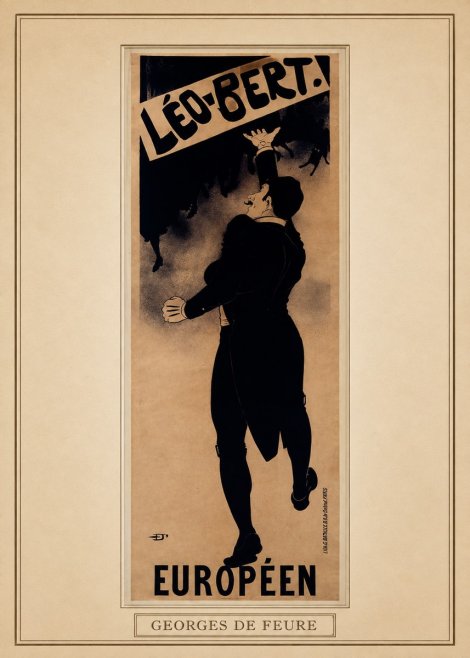 Georges de Feure Léo-bert. Européen No4 - Póster