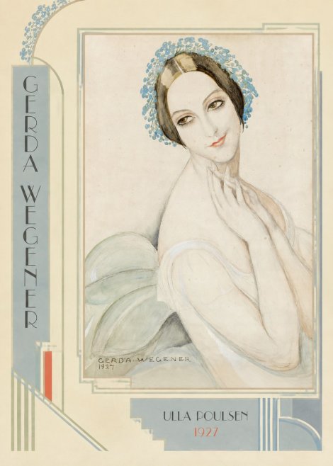 Gerda Wegener Ulla Poulsen No2 - Póster