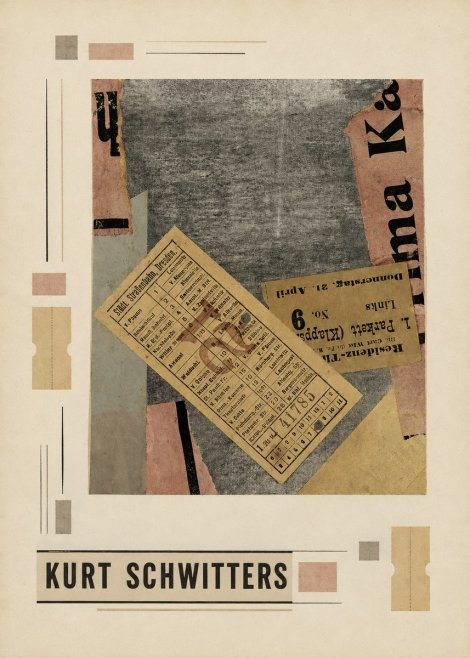 Kurt Schwitters Merz Collage No3 - Póster