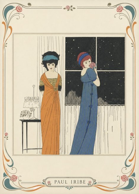 Paul Iribe Evening Elegance No3 - Póster
