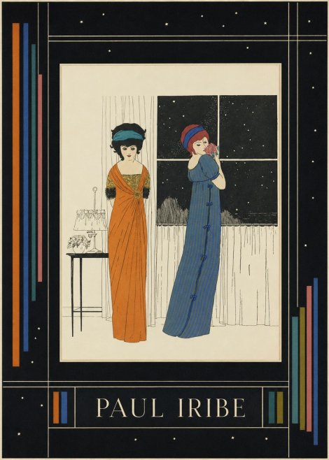 Paul Iribe Evening Elegance No4 - Póster