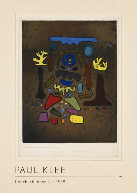 Paul Klee Konch-stilleben Ii No1 - Póster