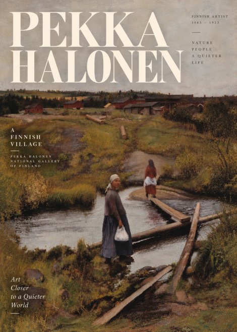 Pekka Halonen A Finnish Village No3 - Póster