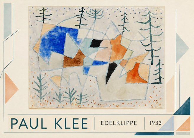 Paul Klee Edelklippe No1 - Póster