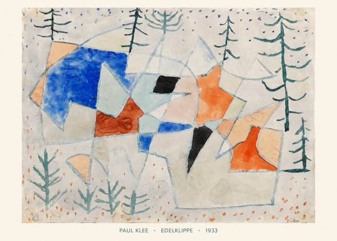 Paul Klee Edelklippe No6 - Póster