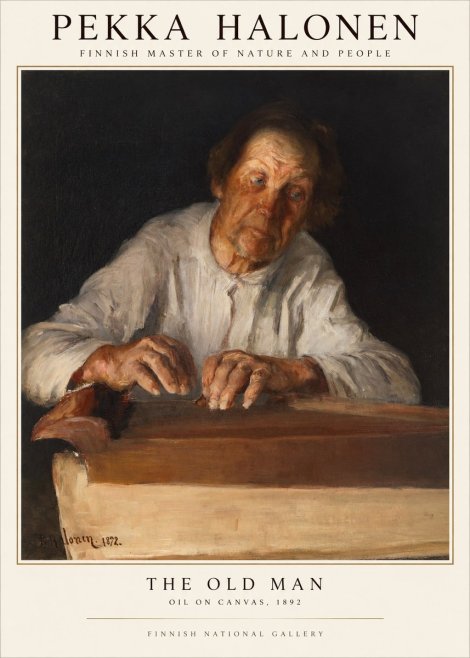 Pekka Halonen The Old Man No1 - Póster