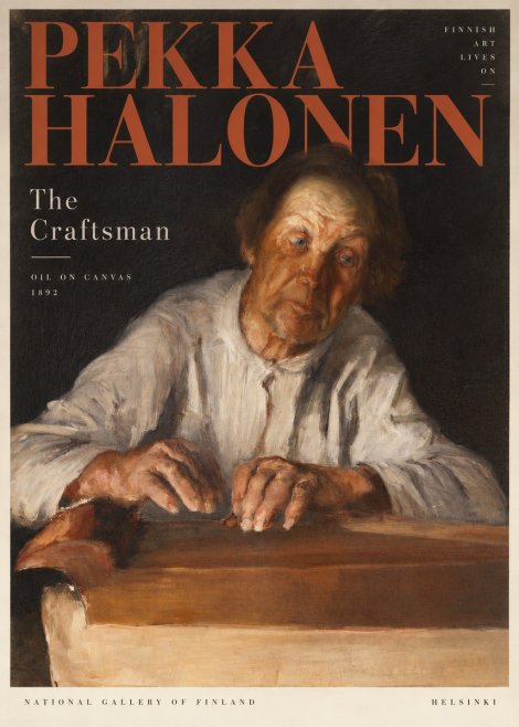 Pekka Halonen The Old Man No5 - Póster