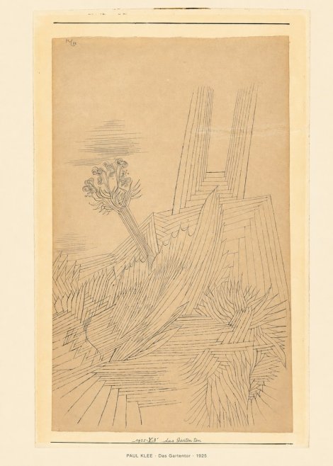 Paul Klee Das Gartentor II No6 - Póster
