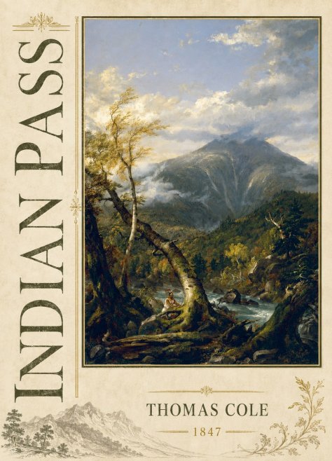 Thomas Cole Indian Pass II No2 - Póster