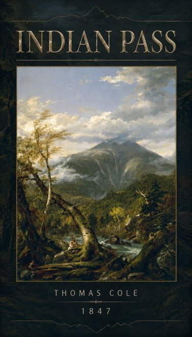 Thomas Cole Indian Pass II No3 - Póster