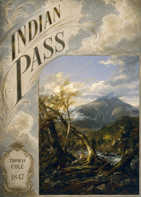 Thomas Cole Indian Pass II No5 - Póster