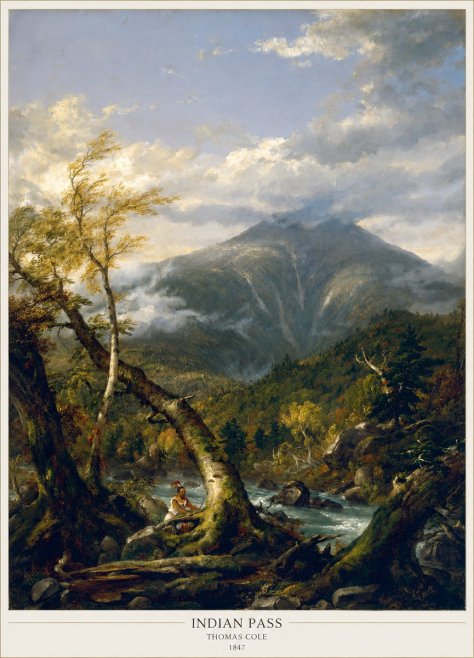 Thomas Cole Indian Pass II No6 - Póster