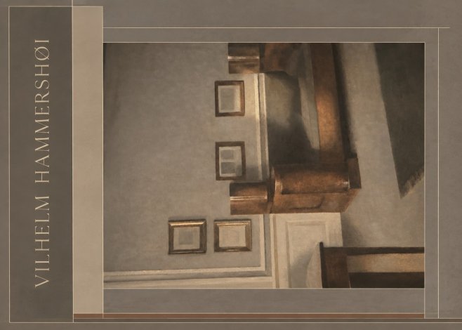 Vilhelm Hammershøi Interior II No4 - Póster
