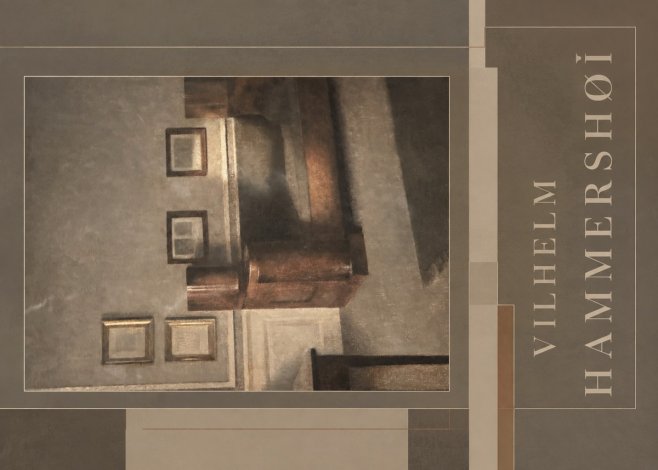 Vilhelm Hammershøi Interior II No5 - Póster