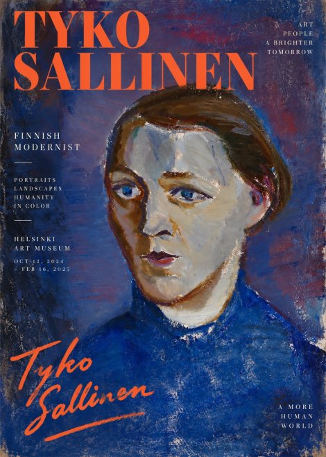 Tyko Sallinen Portrait II No2 - Póster
