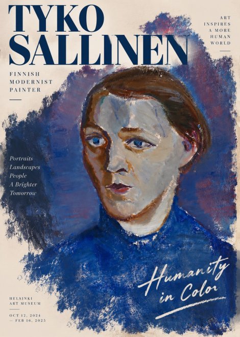 Tyko Sallinen Portrait II No3 - Póster