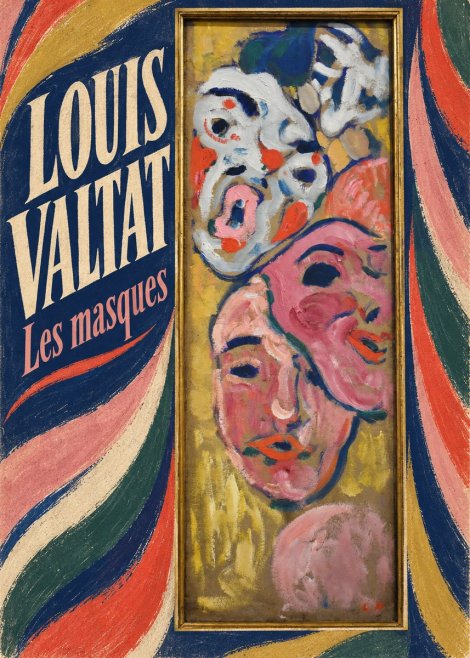 Louis Valtat Les Masques No6 - Póster