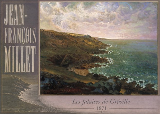 Jean-François Millet Les Falaises De Gréville No3 - Póster