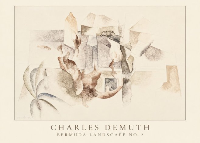 Charles Demuth Bermuda Landscape No. 2 No4 - Póster