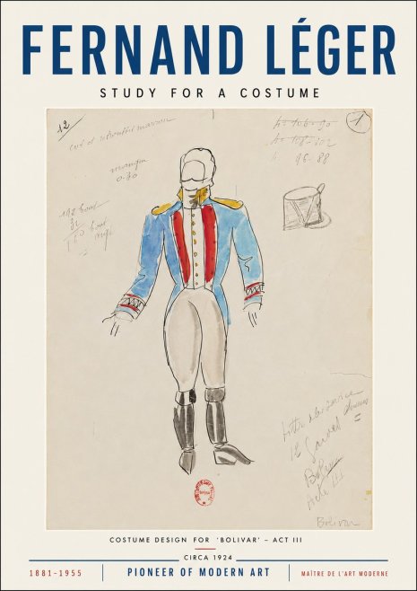 Fernand Léger Bolivar Acte Iii No4 - Póster