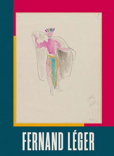 Fernand Léger Cheval, Indien No3 - Póster