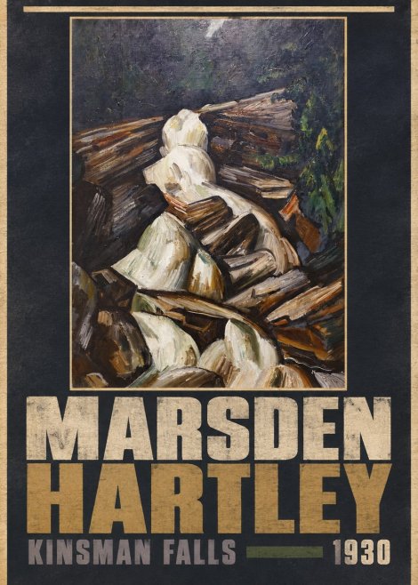 Marsden Hartley Kinsman Falls No5 - Póster