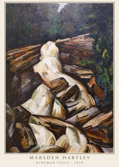 Marsden Hartley Kinsman Falls No6 - Póster