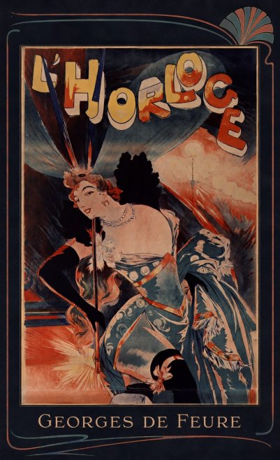 Georges de Feure L'horloge III No6 - Póster