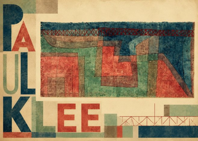 Paul Klee Textile Picture No4 - Póster