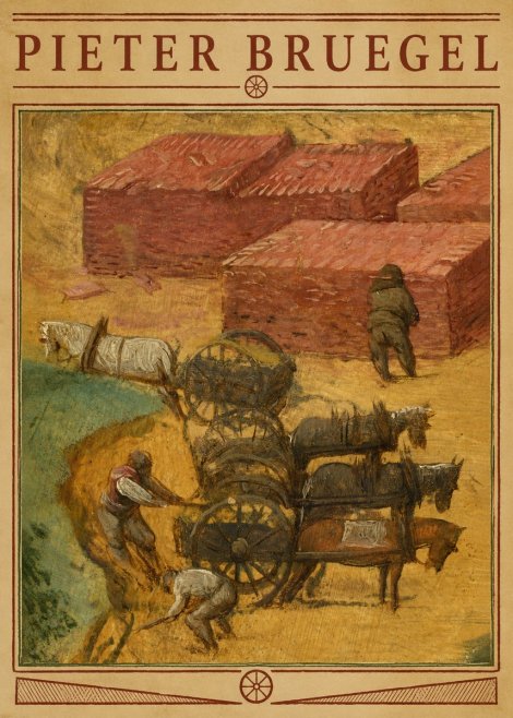 Pieter Bruegel The Brickmakers No3 - Póster