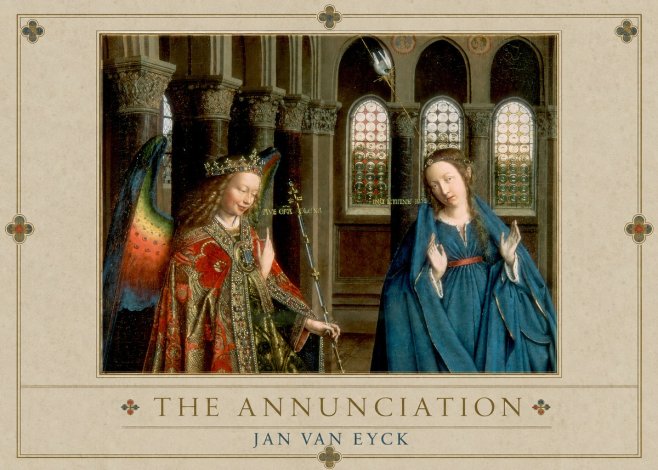 Jan van Eyck The Annunciation II No3 - Póster