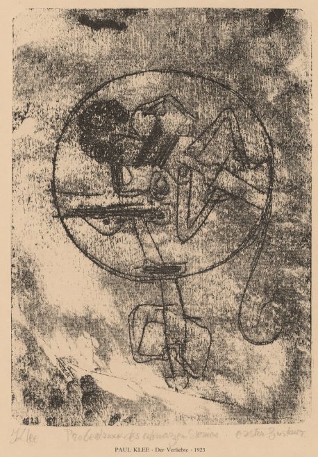 Paul Klee Der Verliebte III No6 - Póster