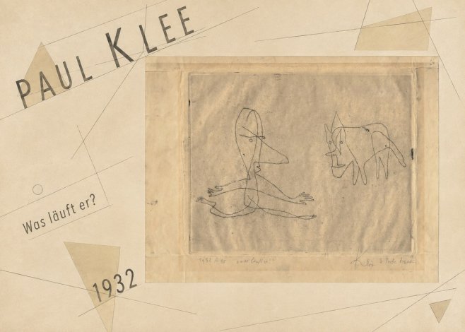 Paul Klee Was Läuft Er? No5 - Póster