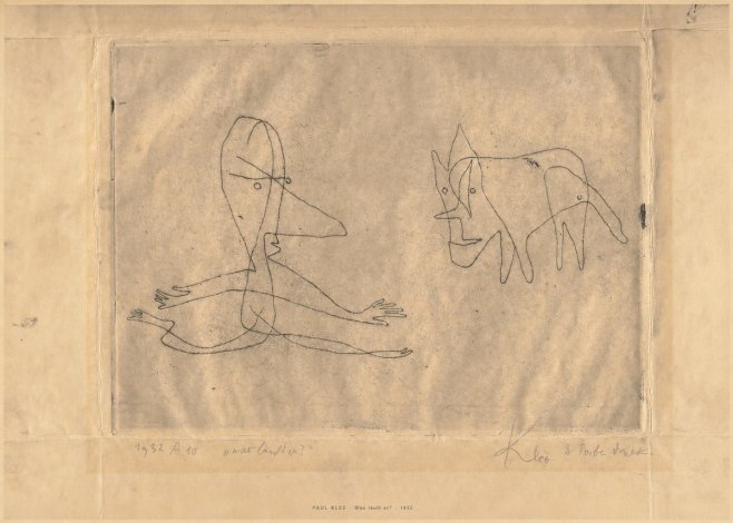 Paul Klee Was Läuft Er? No6 - Póster