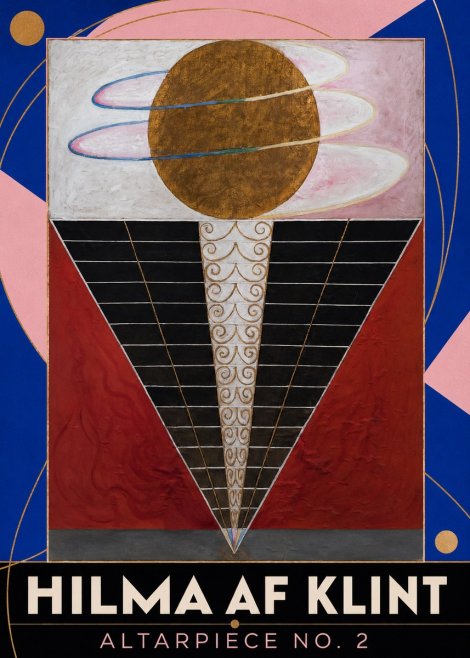 Hilma af Klint The Ten Largest, No. 1, Childhood II No6 - Póster