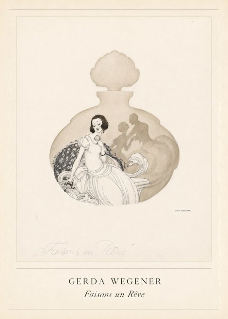 Gerda Wegener Faisons Un Rêve No4 - Póster