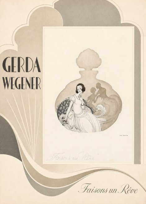 Gerda Wegener Faisons Un Rêve No5 - Póster
