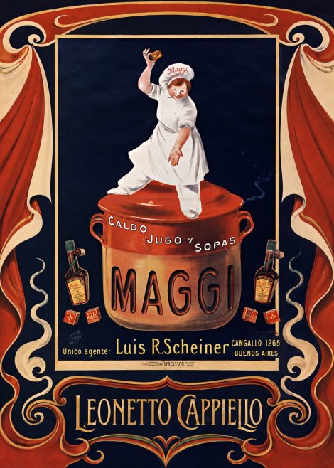 Leonetto Cappiello Maggi No5 - Póster