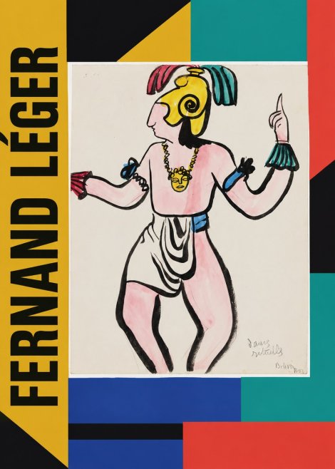Fernand Léger Dans Rituelles No5 - Póster