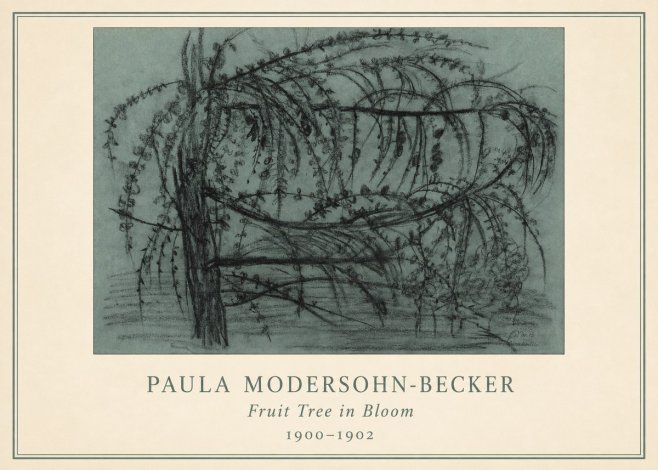 Paula Modersohn-Becker Fruit Tree in Bloom No3 - Póster