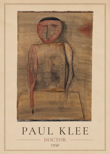 Paul Klee Doctor No1 - Póster