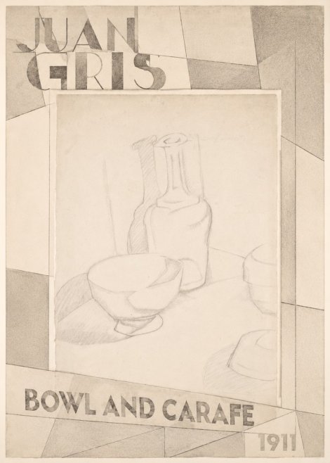 Juan Gris Bowl and Carafe No2 - Póster