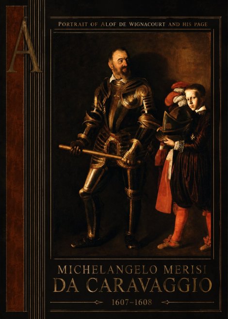 Michelangelo Merisi da Caravaggio Portrait of Alof De Wignacourt and His Page No3 - Póster