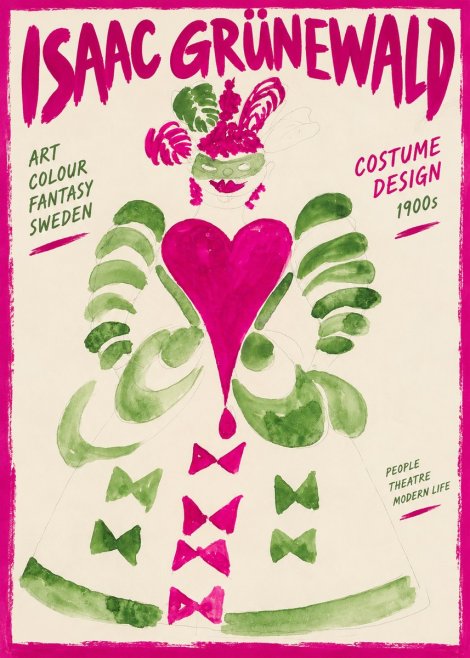 Isaac Grünewald Costume Design XVI No2 - Póster