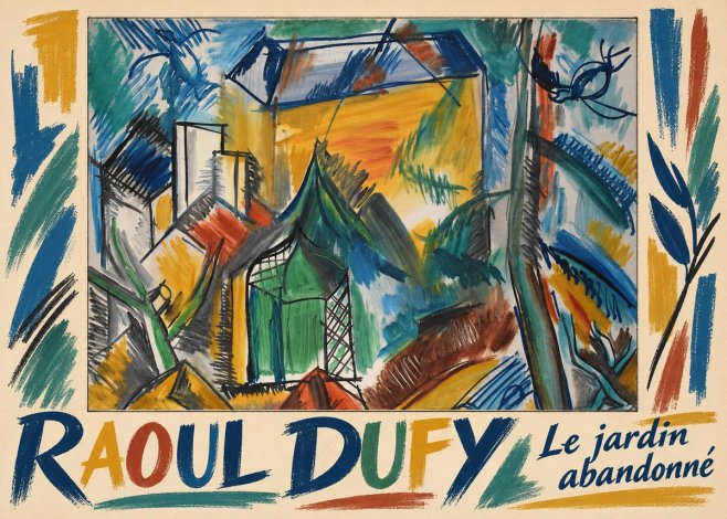 Raoul Dufy Le Jardin Abandonné No1 - Póster