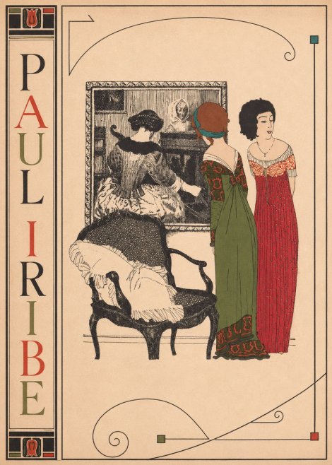 Paul Iribe Fashion Scene No2 - Póster
