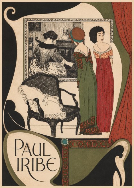 Paul Iribe Fashion Scene No6 - Póster