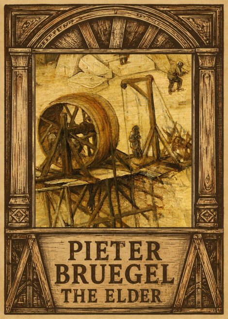 Pieter Bruegel The Tower of Babel XX No6 - Póster