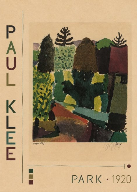Paul Klee Park II No2 - Póster
